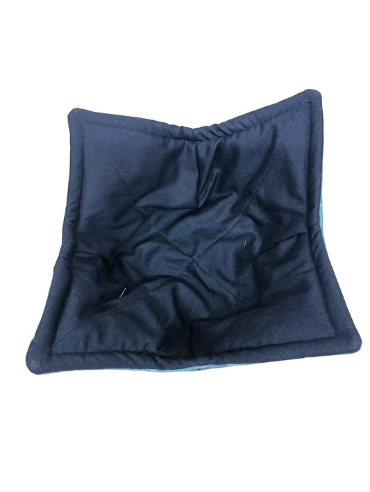 Bowl Cozy Microwave Safe Cotton Hot Soup Bowl Pot Holder in a Realistic Shark Bowl Cozy