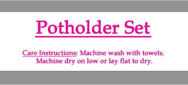 Pot holder for kitchen Pot Holder Set Oven Hot Pad Pot Holder for Cooking or Baking in a Cajun Gumbo Louisiana Fabric Print