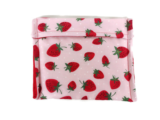 Potato Bag in a Strawberry Festival Fabric by Sewuseful Studios LLC