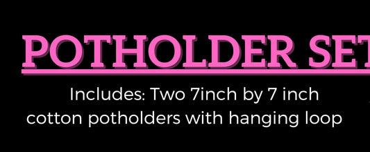 Pot holder for kitchen Pot Holder Set Oven Hot Pad Pot Holder for Cooking or Baking in a Fine Print Flower Fabric Print