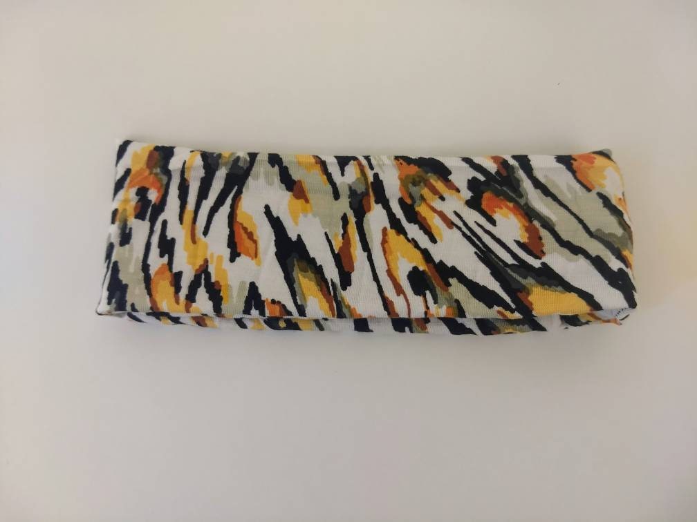 Tiger Stripes Stretchy Head Band or Wrap