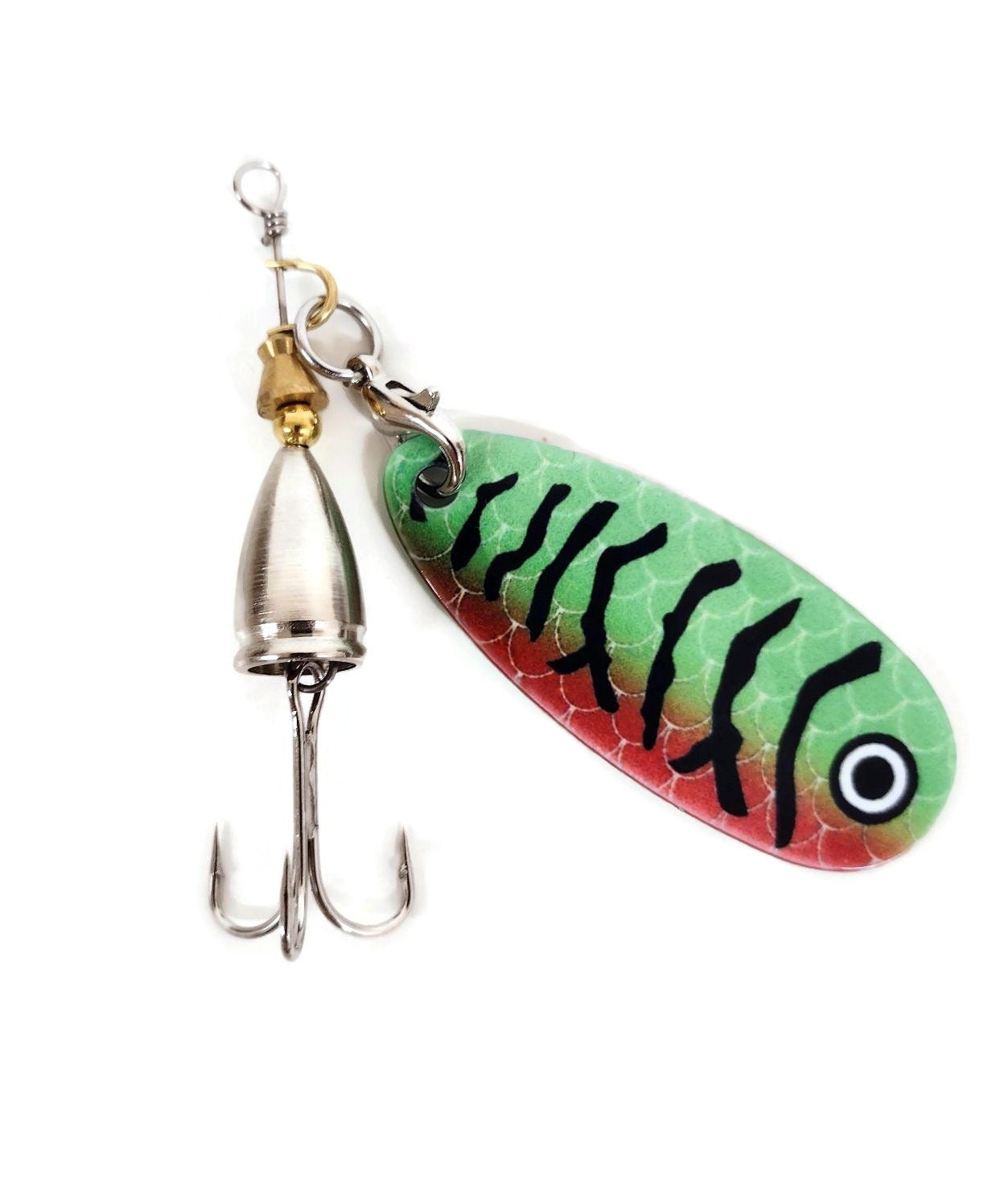 Father's Day Gradient Fish Real Fishing Lure