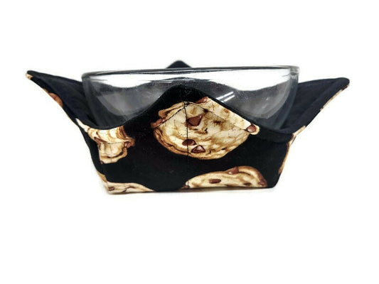 Microwavable Bowl Cozy Chocolate Chip Cookie Bowl