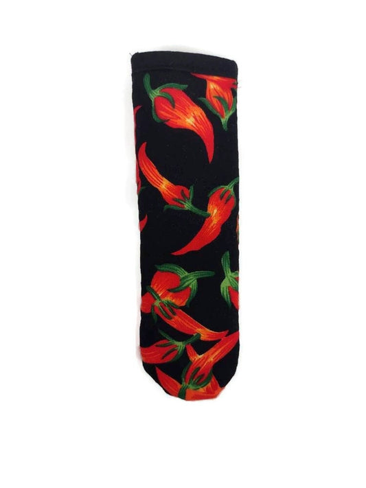 Chili Pepper Cast Iron Skillet Potholder Handle Cover