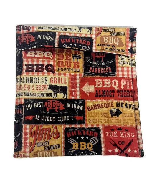 Microwavable BBQ baked potato bag, BBQ Potato Bag, All Cotton bag for cooking potatoes, potato sack