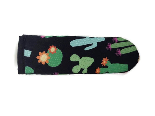 Flowering Cactus Cast Iron Skillet Potholder Handle Cover