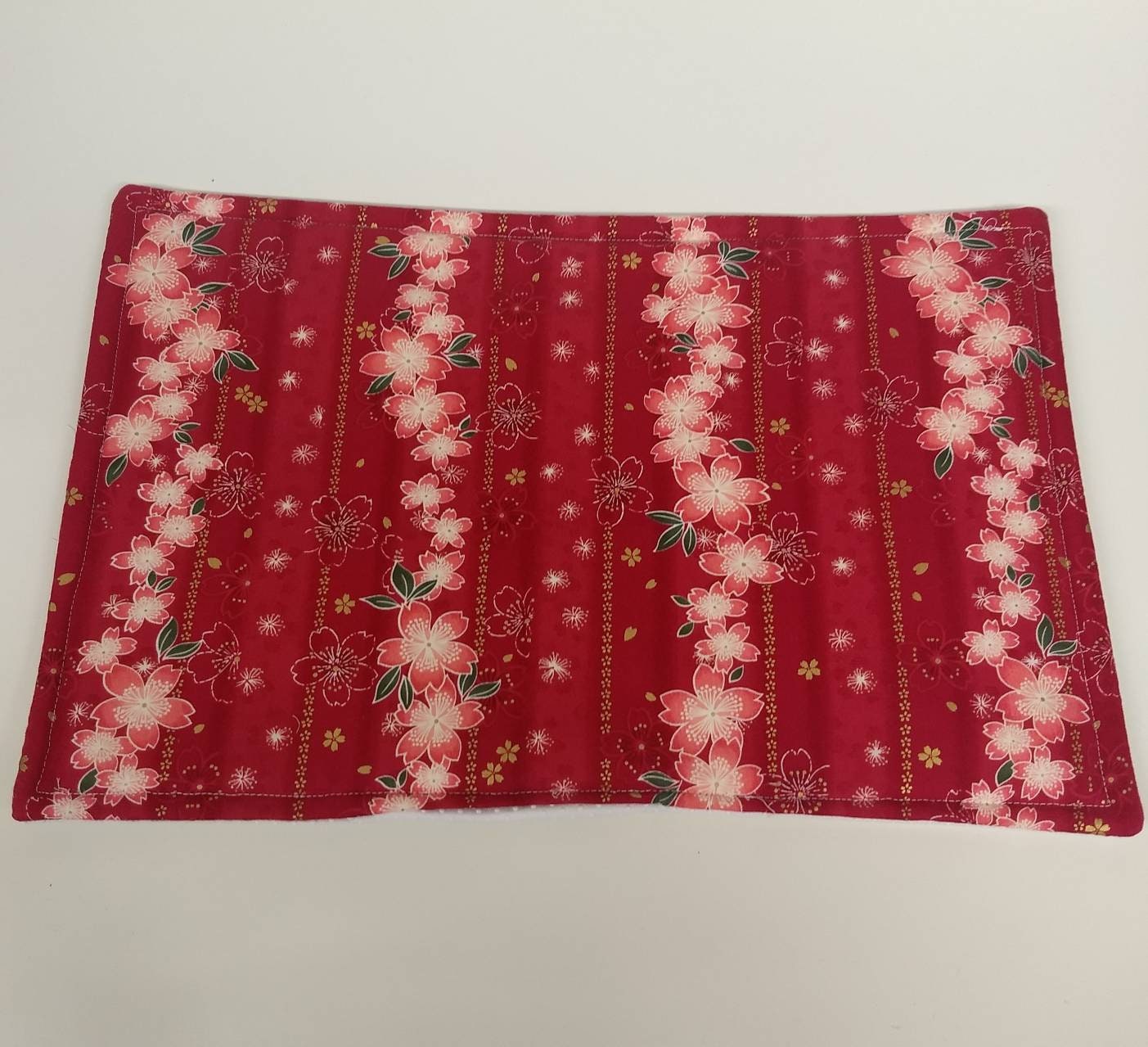 Tropical Flower Large 11 x 17 Casserole Potholder with Grip Backing