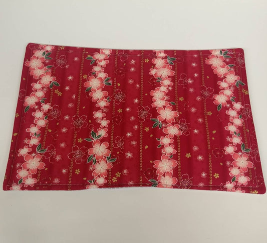 Tropical Flower Large 11 x 17 Casserole Potholder with Grip Backing