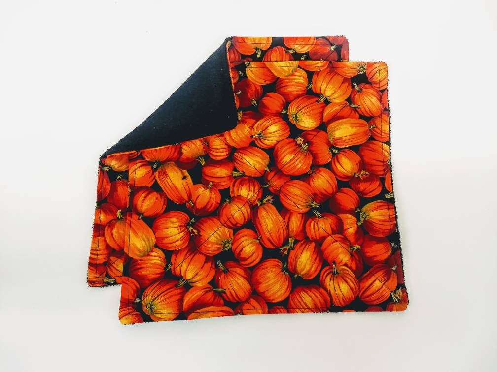 Fall Pumpkin Kitchen Towel Terry Cloth Set