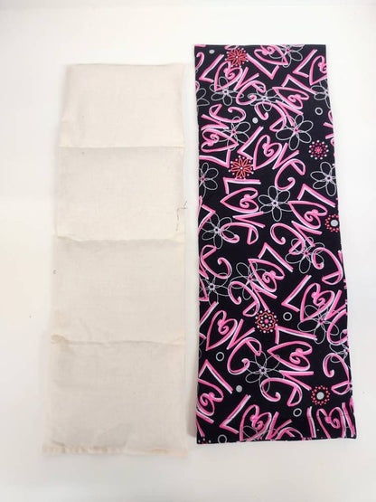 Graffiti Love Sectioned Heat/Cold Wrap with Removable case