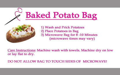 Potato Bag in a Sushi Roll Fabric Print by Sewuseful Studios