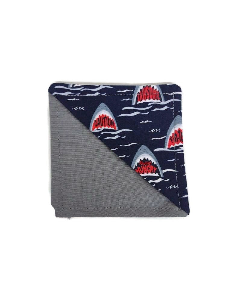 Shark Attack Corner Bookmark, Stocking stuffer for reading lover